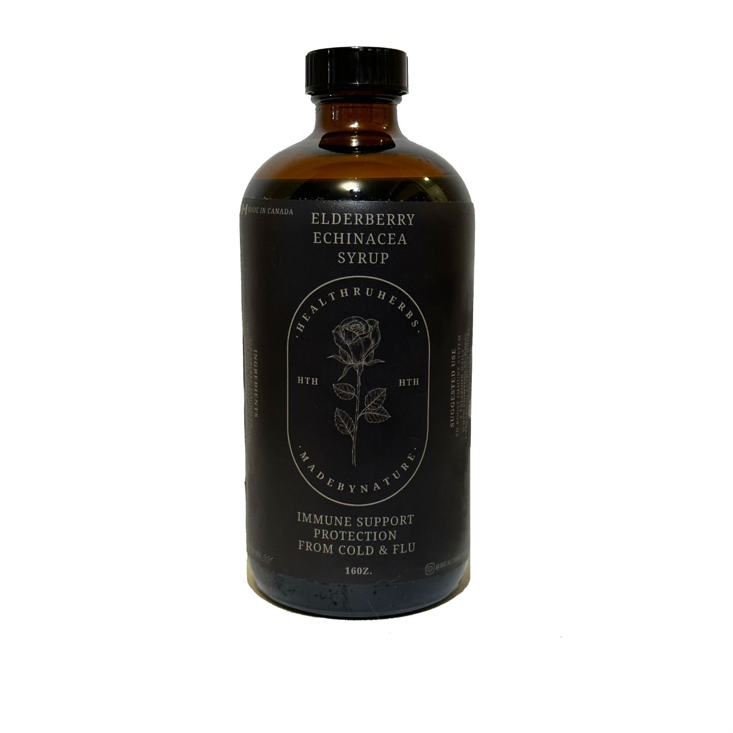 Elderberry Echinacea Syrup